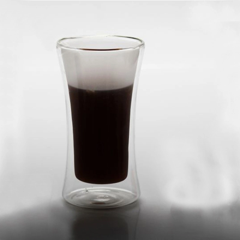 Double Wall Instant Coffee Glass Cup Mug Glassware