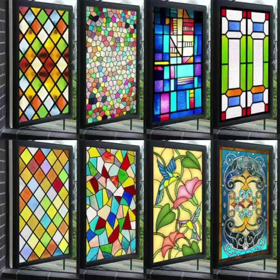 Tiffany-Glas/Kunstwerke/Kirchenfenster/Türen/Vorhänge, Möbel/Wanddekorationen/DIY-Mosaikfliesen/Buntglas