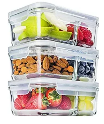 Vorratsbehälter für Lebensmittel oder Obst aus Borosilikatglas