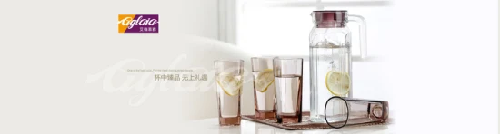 Bunte 10-Unzen-Glasbecher zum Trinken von Tee zu Hause, Wein, Wasser, Kaffeetassen